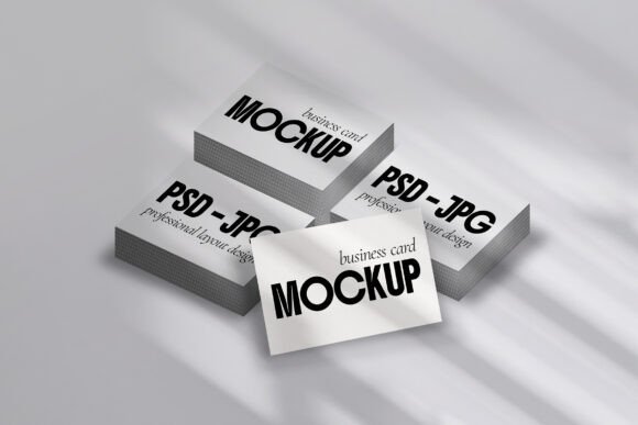 Contemporary Business Card Mockup
