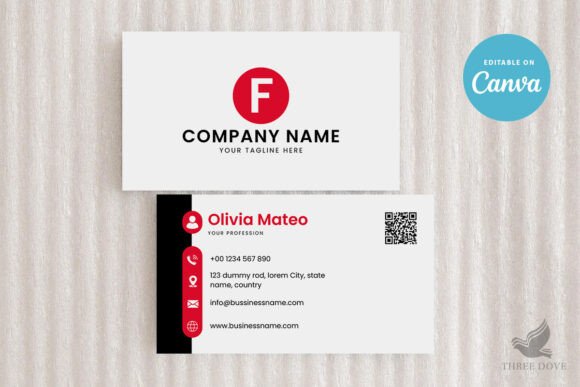 Editable New Business Card Template