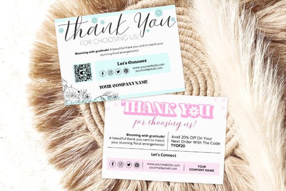 Free Flower Business Thank You Card: A Beautiful Way to Show Appreciation