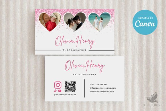 Photo Business Card Template - 04: A Modern Solution for Professional Branding